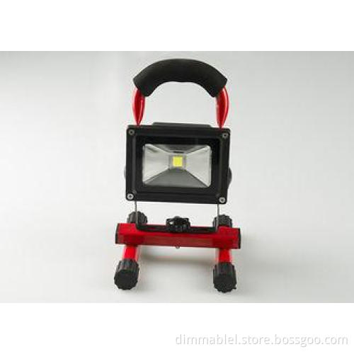 Emergency outdoor Portable Led Floodlight 30w , battery fl